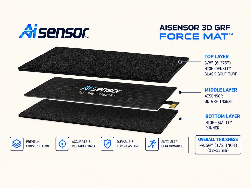 AiSensor 3D GRF Force Mat- PREORDER NOW